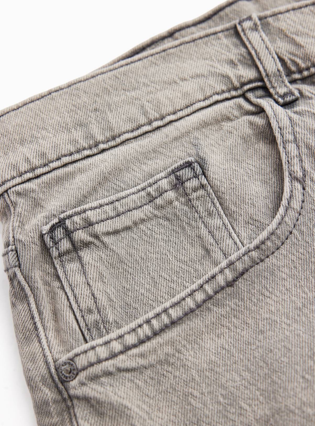 Loose Fit Light Grey Jeans 42R - Image 2